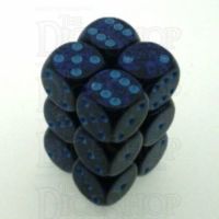 Chessex Speckled Cobalt 12 x D6 Dice Set