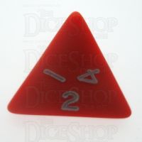 D&G Opaque Red D4 Dice