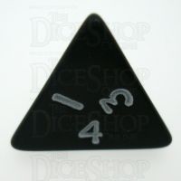 D&G Opaque Black D4 Dice
