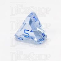 GameScience Gem Ice Blue Moonstone & Blue Ink D5 Dice