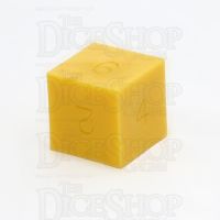 GameScience Opaque Saffron Yellow D6 Dice