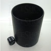 Koplow Black Plastic Round Dice Cup 85mm High