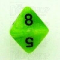 Chessex Vortex Bright Green D8 Dice