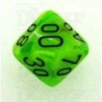 Chessex Vortex Bright Green Percentile Dice