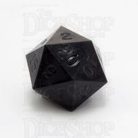 GameScience Opaque Coal Black D20 Dice