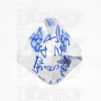 GameScience Gem Diamond & Blue Ink D4 Dice