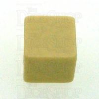 D&G Opaque Blank Ivory 14mm D6 Dice