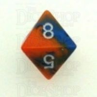 Chessex Gemini Blue & Orange D8 Dice