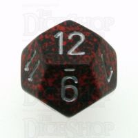 Chessex Speckled Silver Volcano D12 Dice