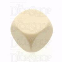 D&G Opaque Blank Ivory 16mm D6 Dice