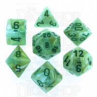 Chessex Marble Green 7 Dice Polyset