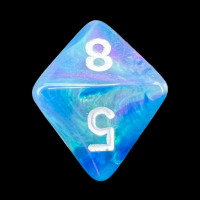 Chessex Festive Waterlily D8 Dice