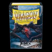 Dragon Shield 100 Card Sleeves - Matte Black