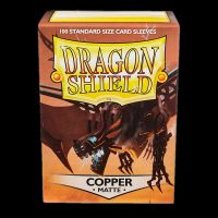 Dragon Shield 100 Card Sleeves - Matte Copper