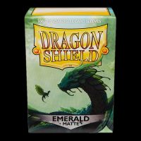 Dragon Shield 100 Card Sleeves - Matte Emerald