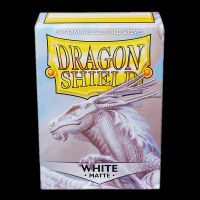 Dragon Shield 100 Card Sleeves - Matte White