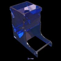 Litko Acrylic Dice Tower Translucent Blue - TBL