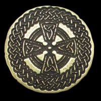 Celtic Legendary Metal Gold Coin