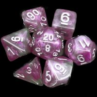 TDSO Pearl Swirl Wizards Hat 7 Dice Polyset LTD EDITION