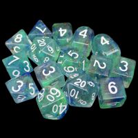 Role 4 Initiative Diffusion Neptunes Treasure 15 Dice Polyset with Arch D4s