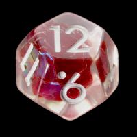 TDSO Red Dragon Scale D12 Dice