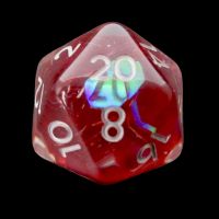 TDSO Red Dragon Scale D20 Dice