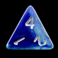 TDSO Photo Reactive Blue & Green D4 Dice