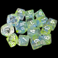 Role 4 Initiative Diffusion Thunderbird 15 Dice Polyset with Arch D4s
