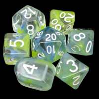 Role 4 Initiative Diffusion Thunderbird 7 Dice Polyset with Arch D4