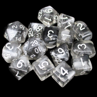 Role 4 Initiative Diffusion Wraith 15 Dice Polyset with Arch D4s