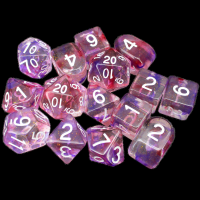 Role 4 Initiative Diffusion Faerie Magic 15 Dice Polyset with Arch D4s