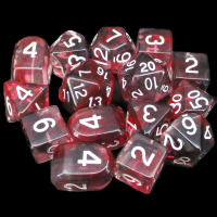 Role 4 Initiative Diffusion Bloodstone 15 Dice Polyset with Arch D4s