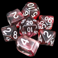 Role 4 Initiative Diffusion Bloodstone 7 Dice Polyset with Arch D4