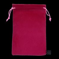 TDSO Large Pink Soft Touch Dice Bag