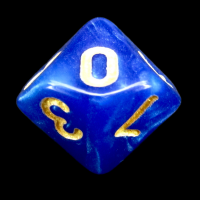 Impact Unleashed Arcana Chain Lightning D10 Dice