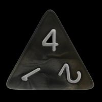 TDSO Duel Gold & Silver D4 Dice