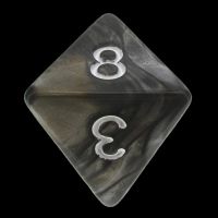 TDSO Duel Gold & Silver D8 Dice