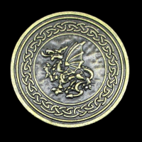 Forged Dragon Legendary Metal Gold Coin
