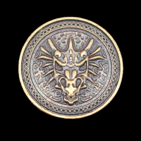 Forged Dragon Legendary Metal Copper Coin