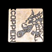 Pixel Art Legendary Copper Coin