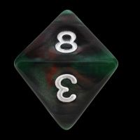 TDSO Duel Green & Red D8 Dice