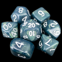 Role 4 Initiative Sea Dragon Shimmer 7 Dice Polyset with Arch D4