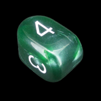 Role 4 Initiative Marble Green Arch D4 Dice