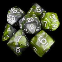 TDSO Duel Blood & Shadow 7 Dice Polyset