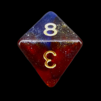 Impact Unleashed Arcana FrostFire D8 Dice