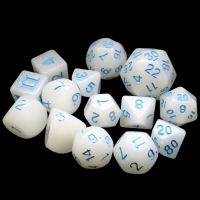 Impact Unleashed Arcana Ray Of Frost With Blue Dungeon Crawl Classics DCC 14 Dice Set