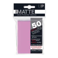 Ultra Pro Matte STANDARD Sized Sleeves x 50 - Pink