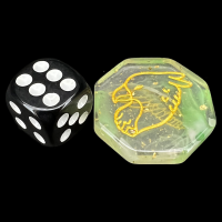 Role 4 Initiative Diffusion Gilded Griffin D2 Coin Dice