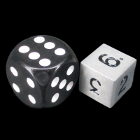 TDSO Metal Antique Silver Finish D6 Dice