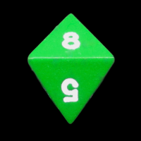 TDSO Metal Spectrum Green Finish D8 Dice - Discontinued